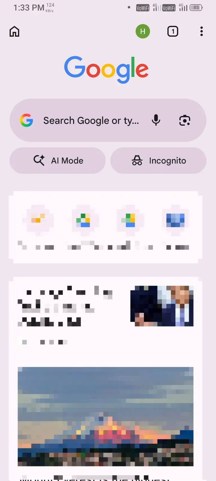 Google account login page