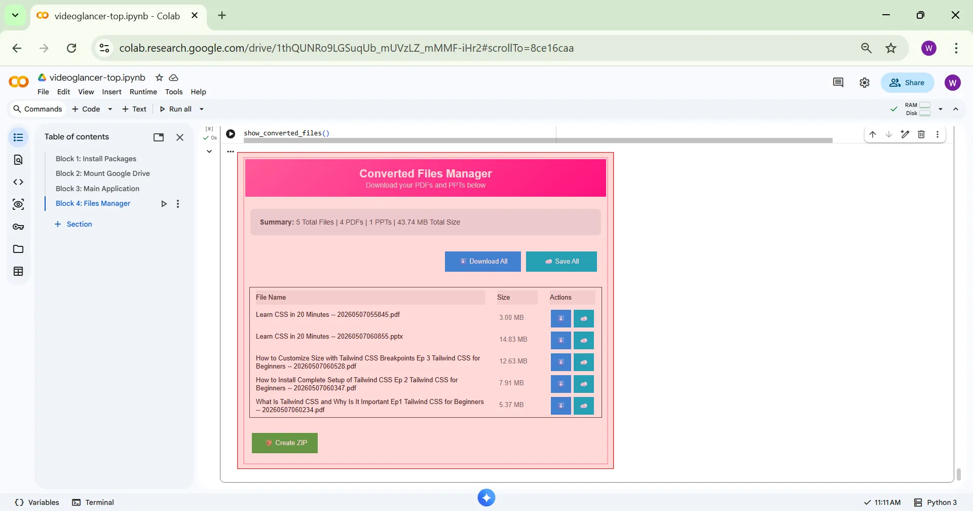 Block 4 GUI pc