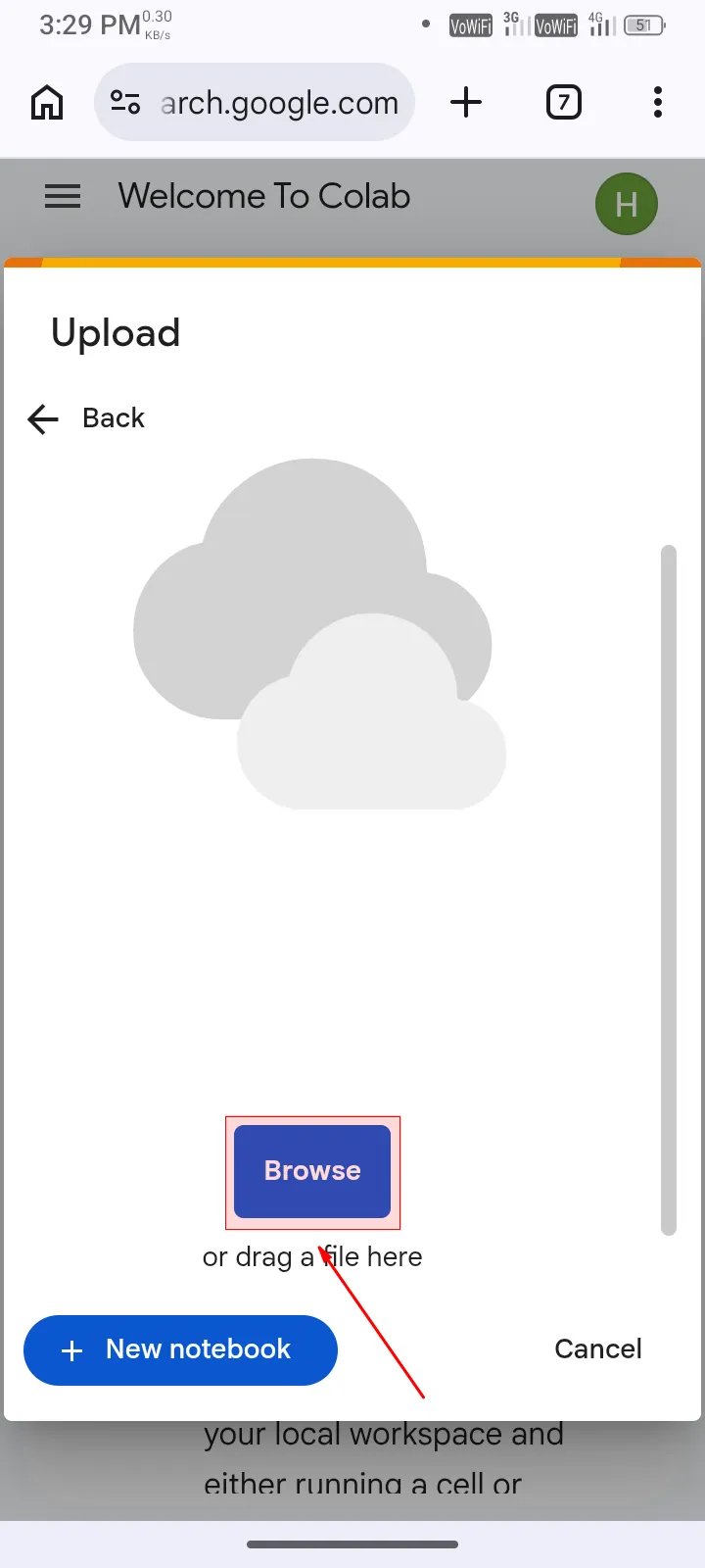 Click browse mobile